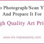 How To Photograph/Scan Your Art And Prepare It For High Quality Art Prints. © www.iris-impressions.com @rrreow #artprints #scanningart #photographingart #photoshop